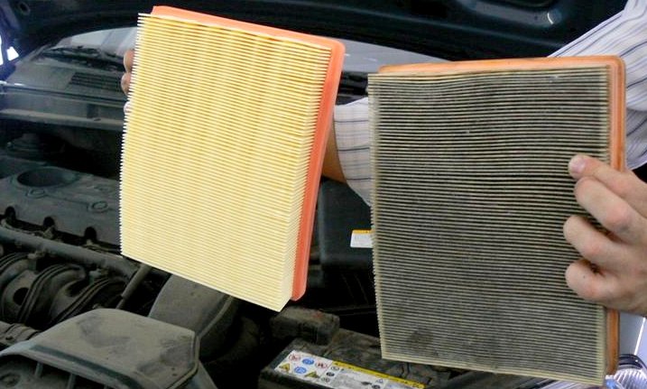 WHY IS THERE OIL IN THE AIR FILTER?